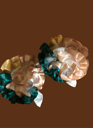 Ribbon  trim tulle.  nesha's socks. All children sizes. Birthday.Church. School
