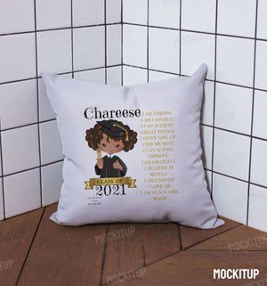 gifts "I AM" custom pillow. Please read description all the way to the end