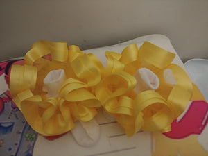 Double layer tulle ribbon nesha's socks