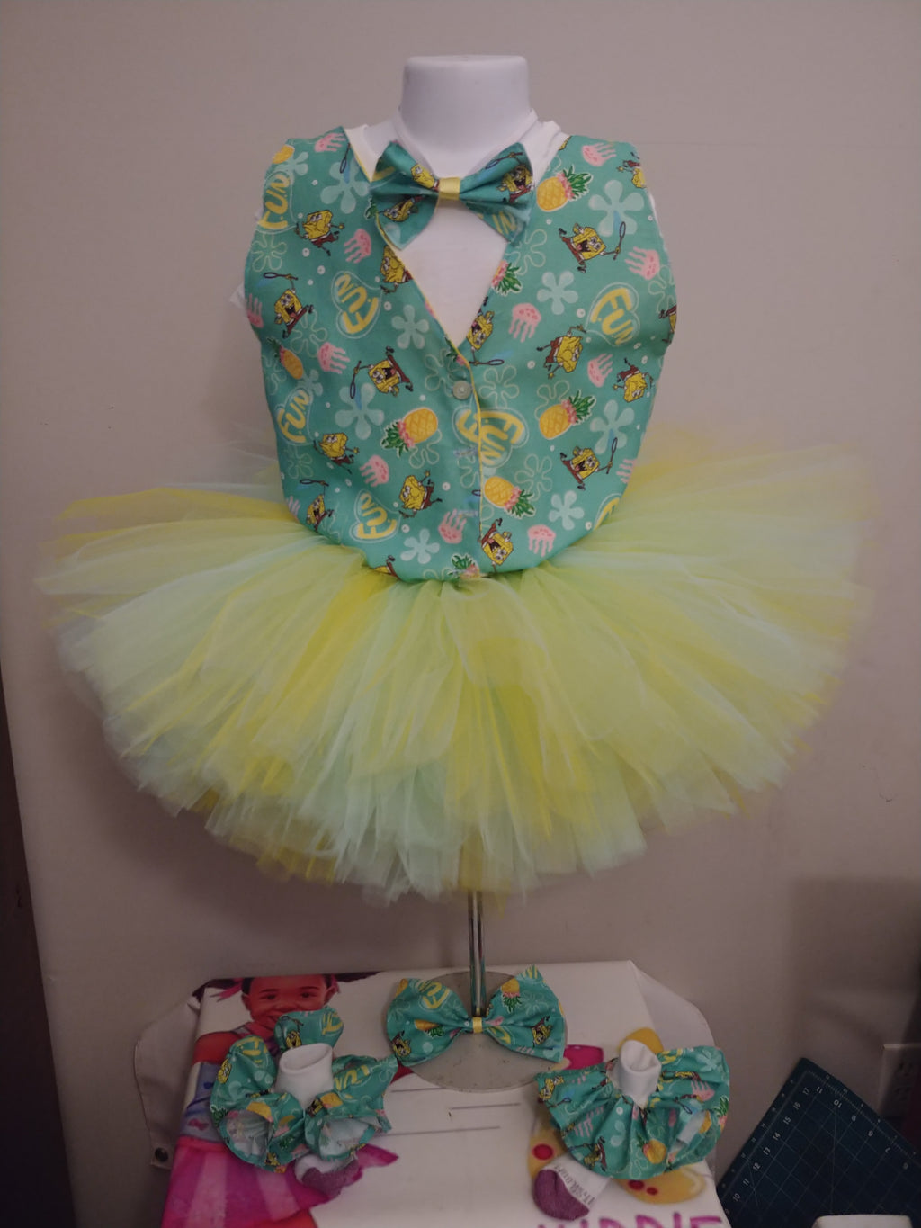 Child Vest and bowtie only. Any style bowtie any character