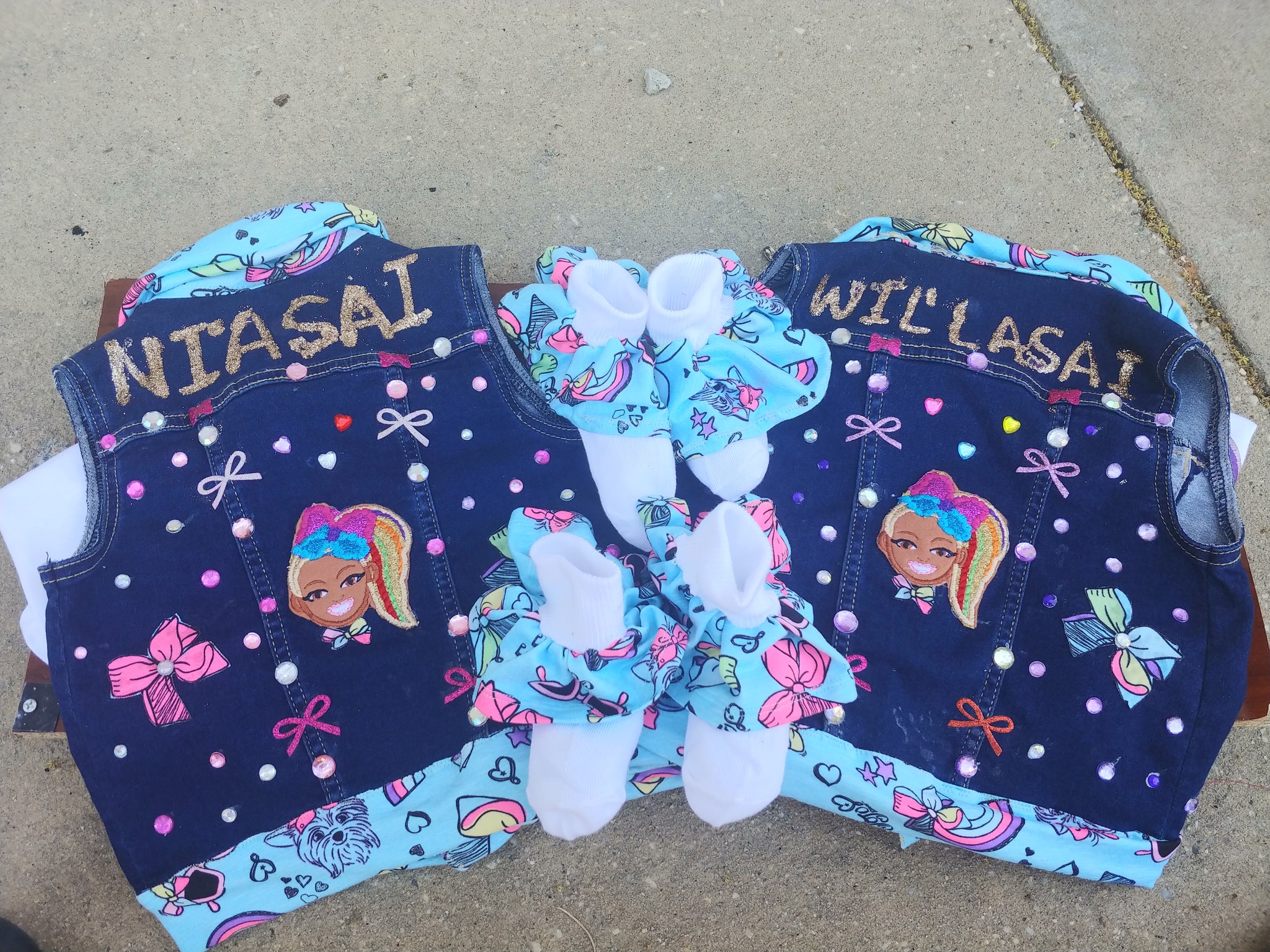 Personalized Brown girl magic or a brown Jo inspired Jean vest jacket birthday gift.
