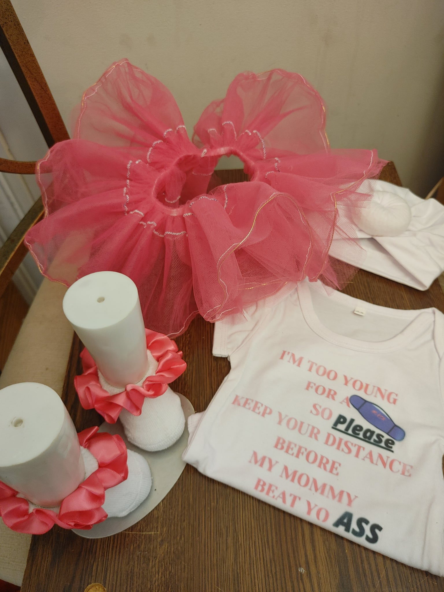Baby shower tutu sets or newborn tutu sets
