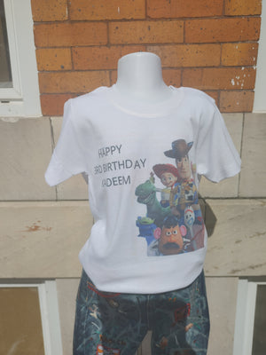 Custom shirts (sublimation or non vinyle transfer iron on)