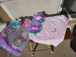 Paint splatter jumper boy/girl (shorts. Skirt. Pants)