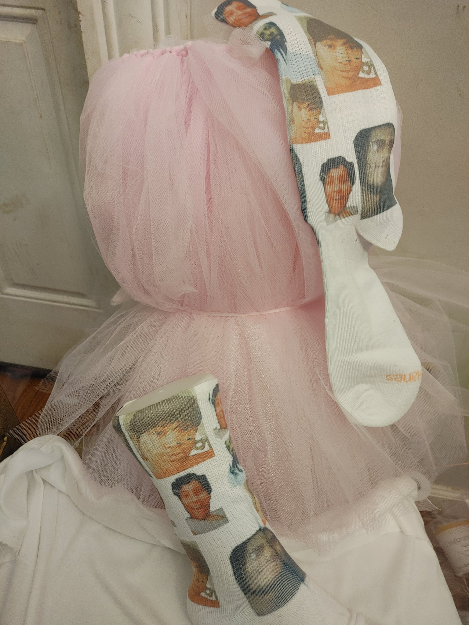 Custom Unisex socks no ribbon, no lace