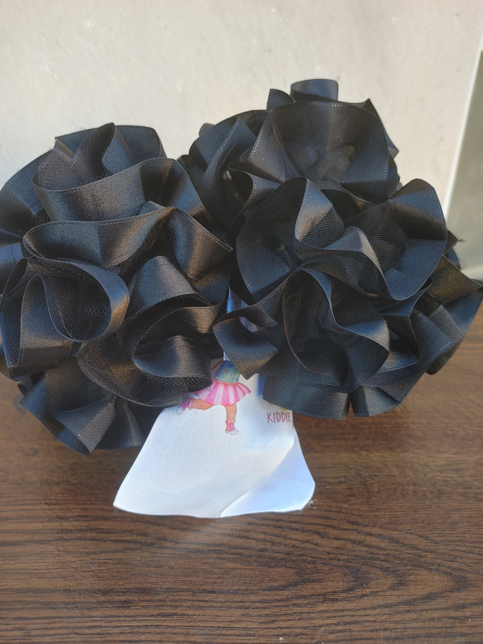 Ribbon  trim tulle.  nesha's socks. All children sizes. Birthday.Church. School