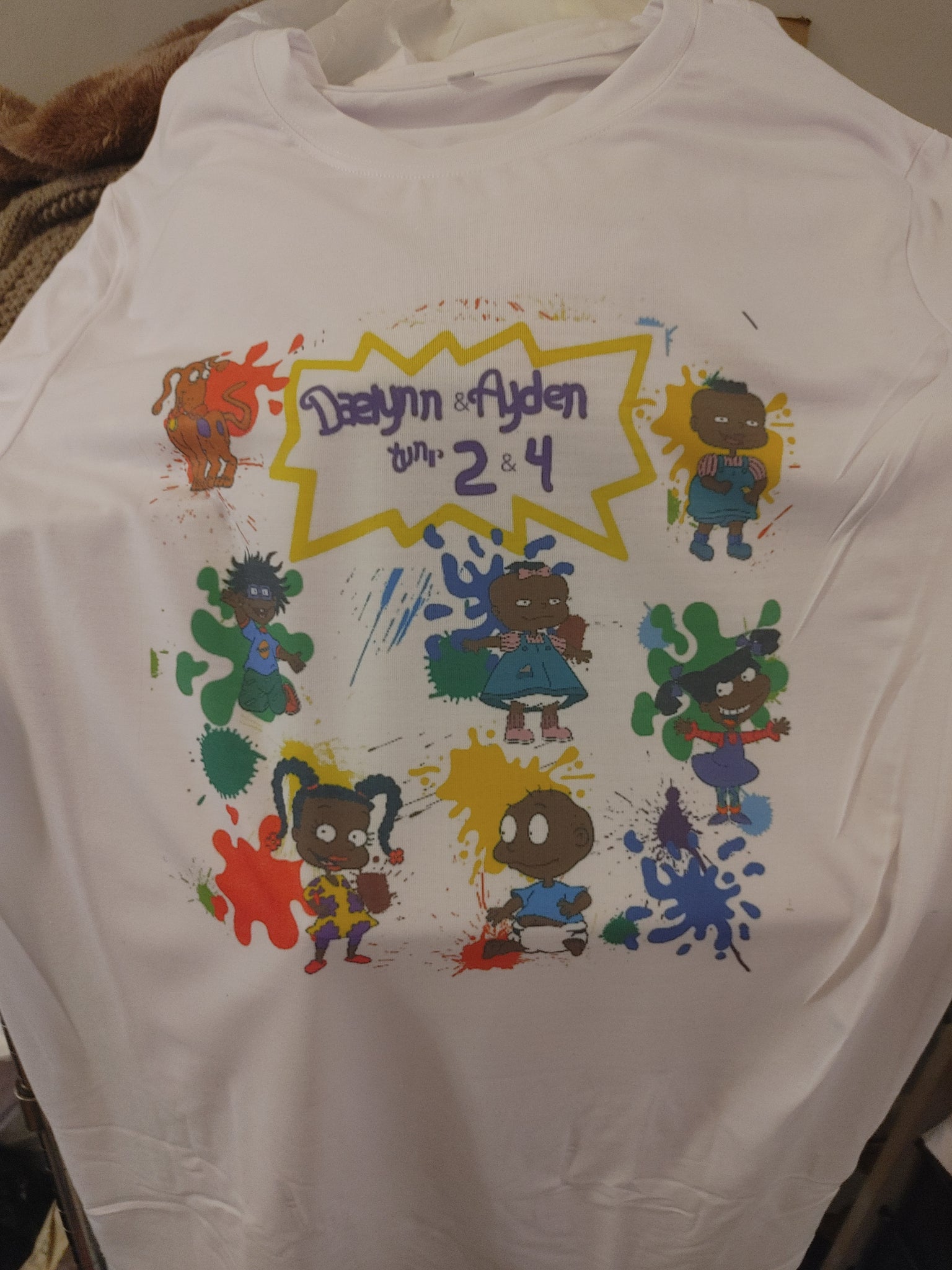 Custom shirts (sublimation or non vinyle transfer iron on)