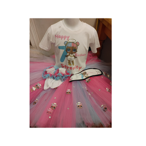 Big girl Princess and frog tutu outfit event,  all about me birthday batman, superman. Heros, comics, the color crew