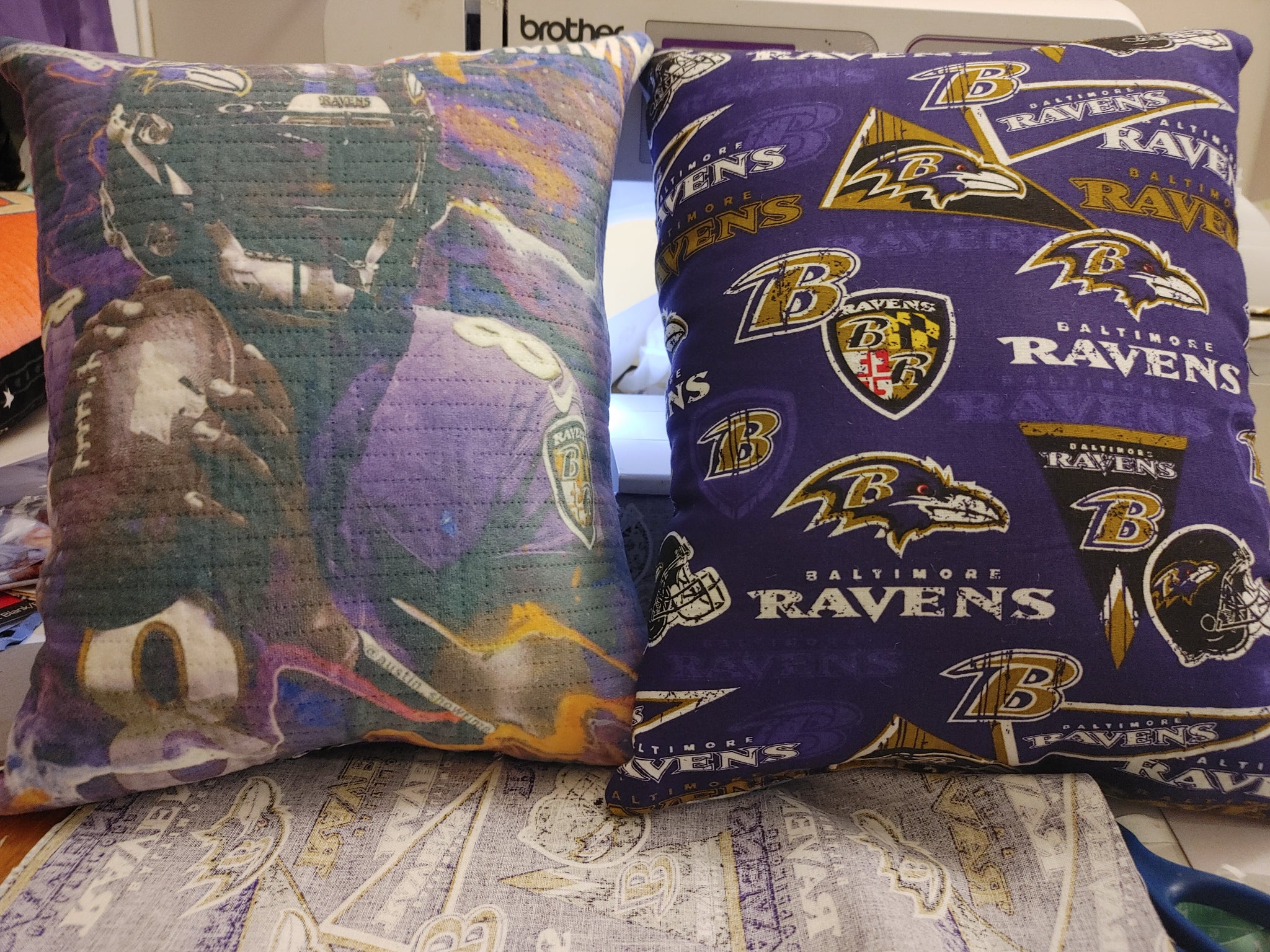 Custom throw  Pillow. Ravens,sports, cartoon, black girl magic, cars, trains, baby shark