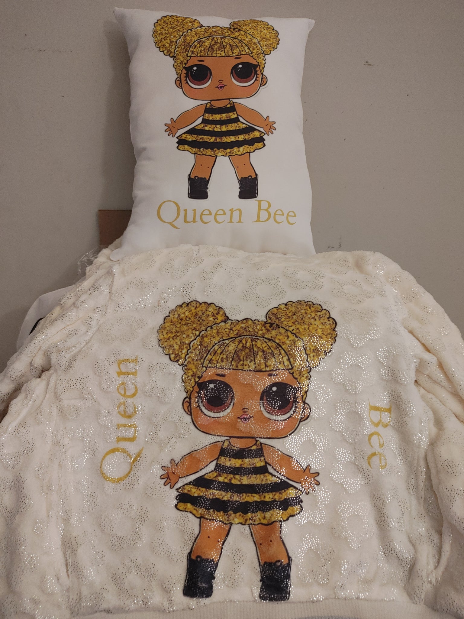 Fleece cream or light custom  jacket