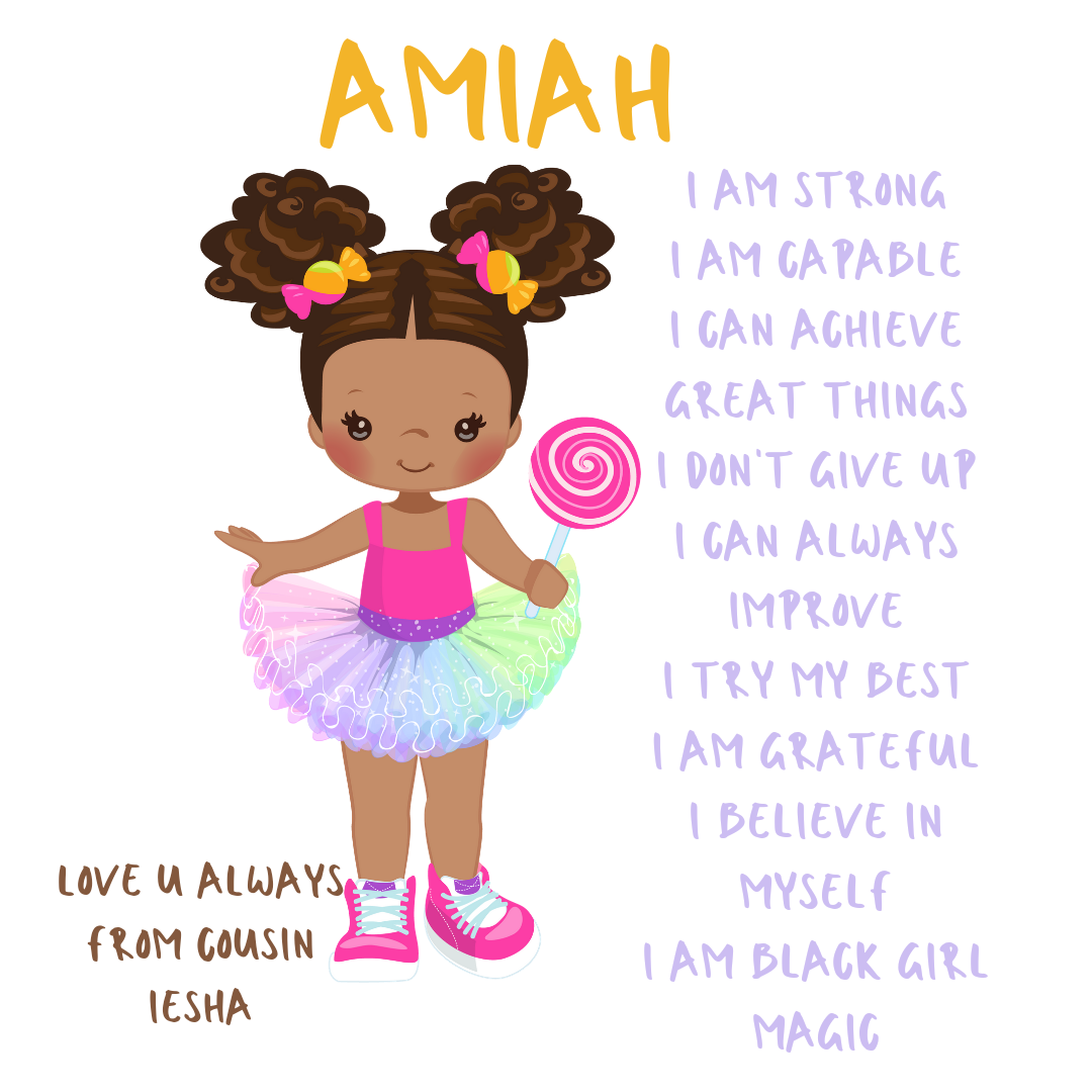 gifts "I AM" custom pillow. Please read description all the way to the end