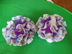 Ribbon  trim tulle.  nesha's socks. All children sizes. Birthday.Church. School