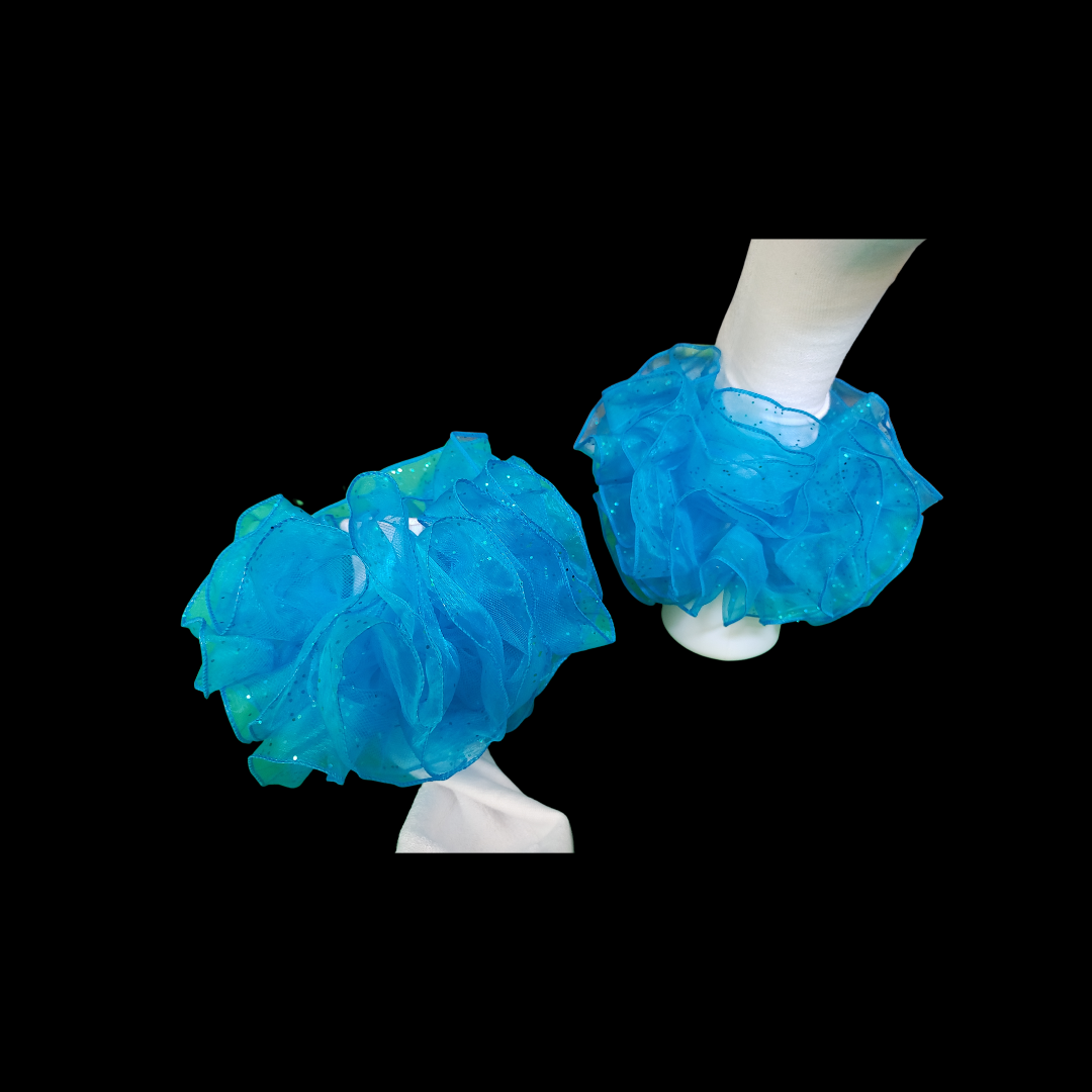 Ribbon  trim tulle.  nesha's socks. All children sizes. Birthday.Church. School