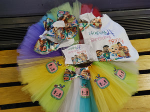 Melon, shark tutu outfit event, pj,doo