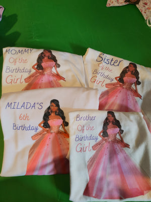 Custom shirts (sublimation or non vinyle transfer iron on)