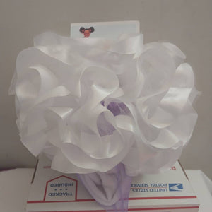 Ribbon  trim tulle.  nesha's socks. All children sizes. Birthday.Church. School