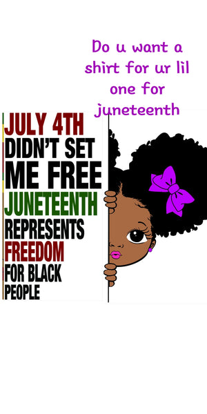 Juneteenth / black pride  shirts