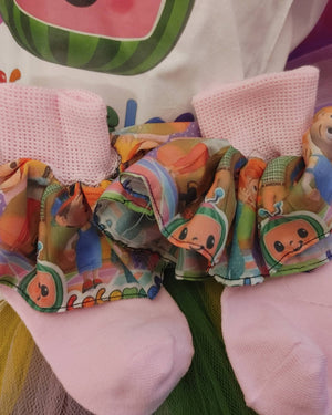 Melon, shark tutu outfit event, pj,doo