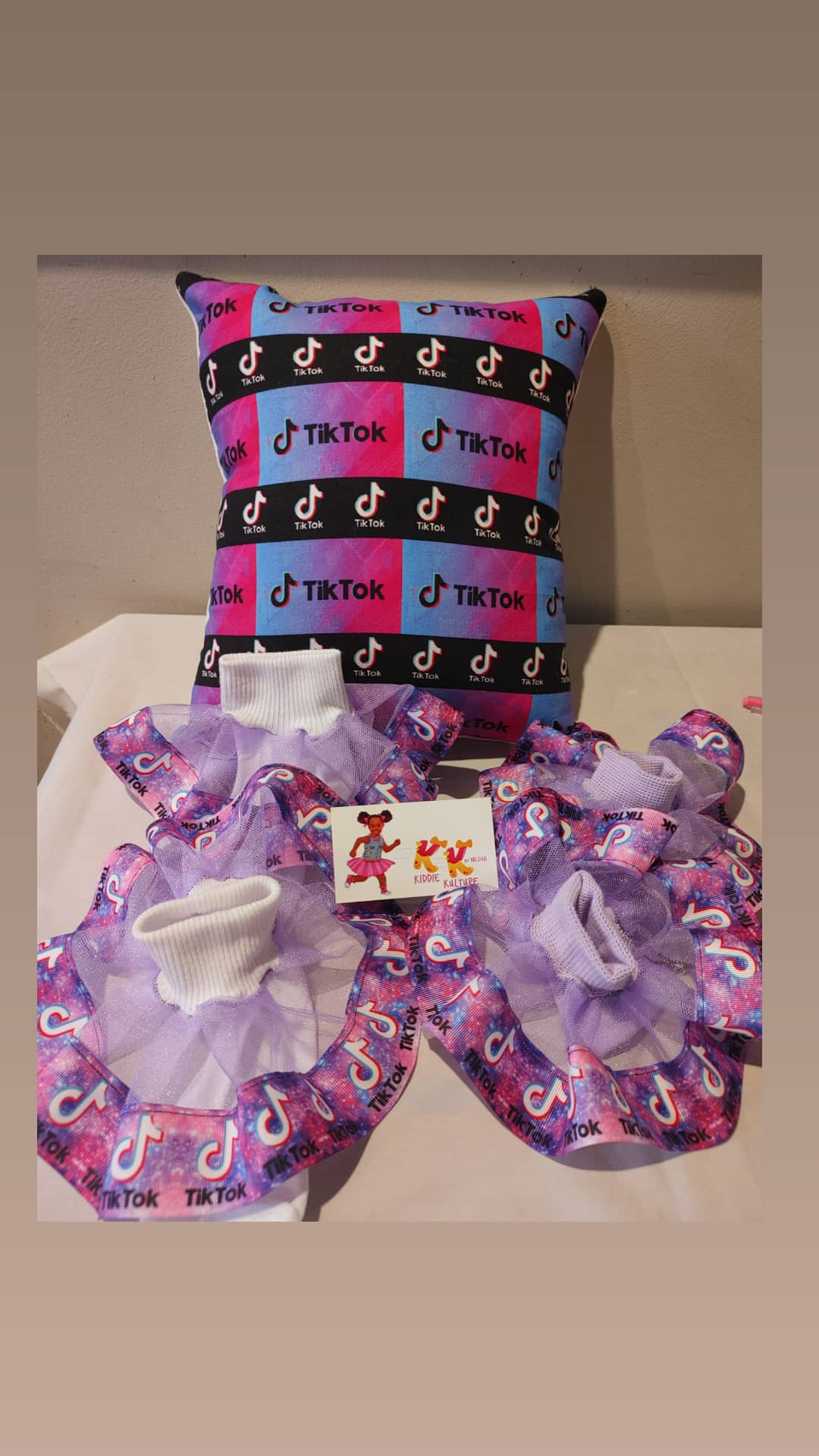 Single  layer tulle ribbon nesha's socks