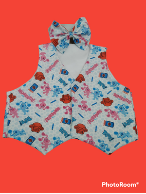 Child Vest and bowtie only. Any style bowtie any character