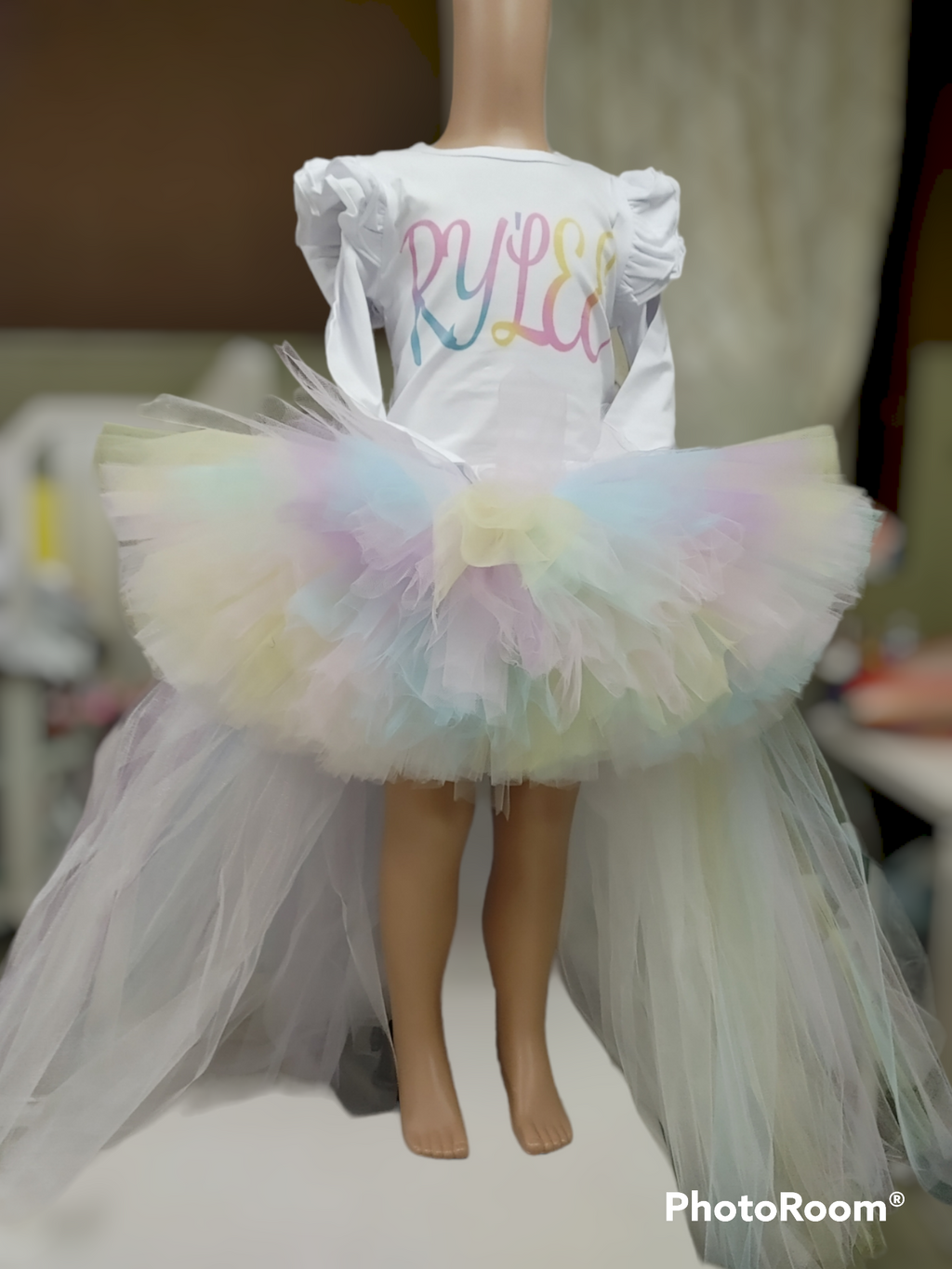 High low 1 layer tutu set