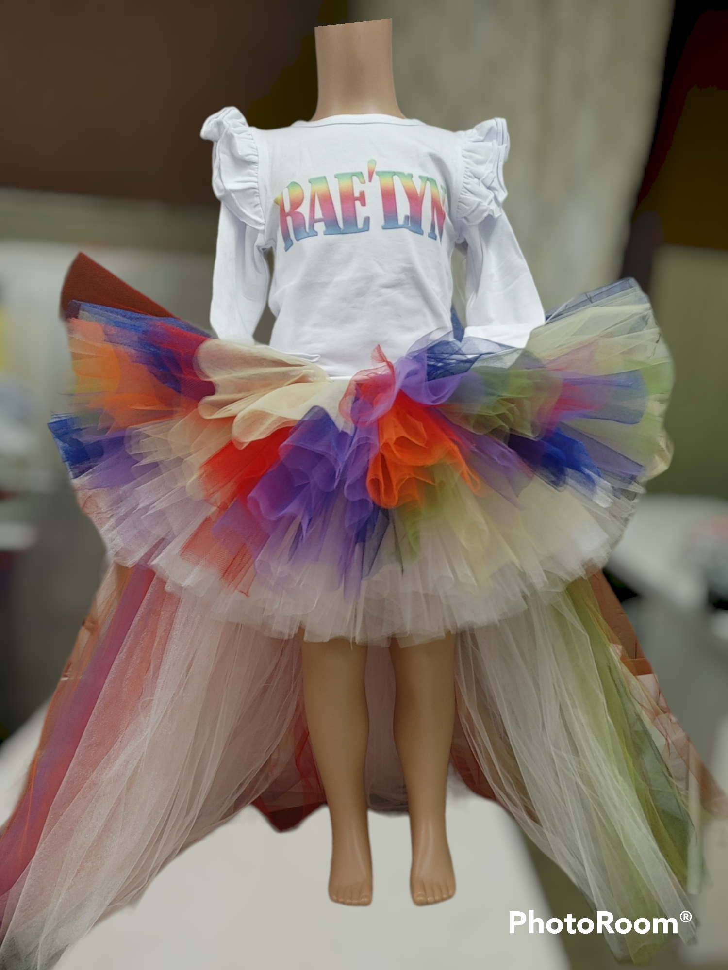 High low 1 layer tutu set