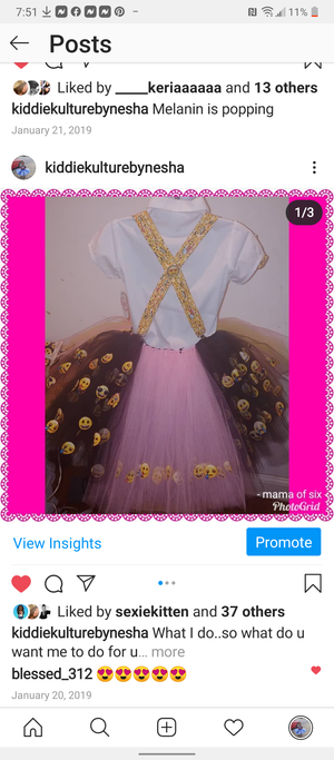 High low 1 layer tutu set