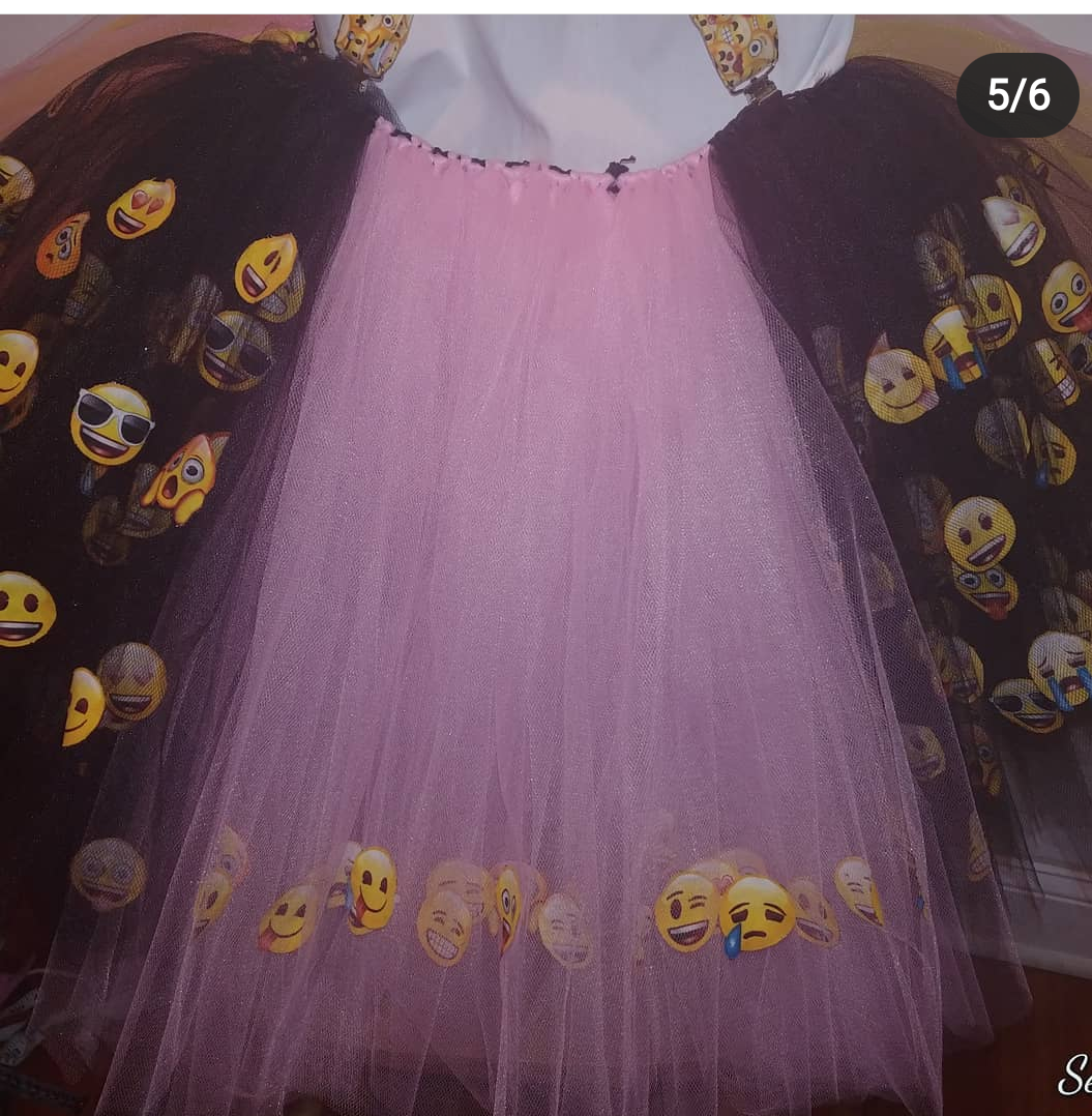 High low 1 layer tutu set