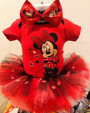 Minnie mouse tutu outfit