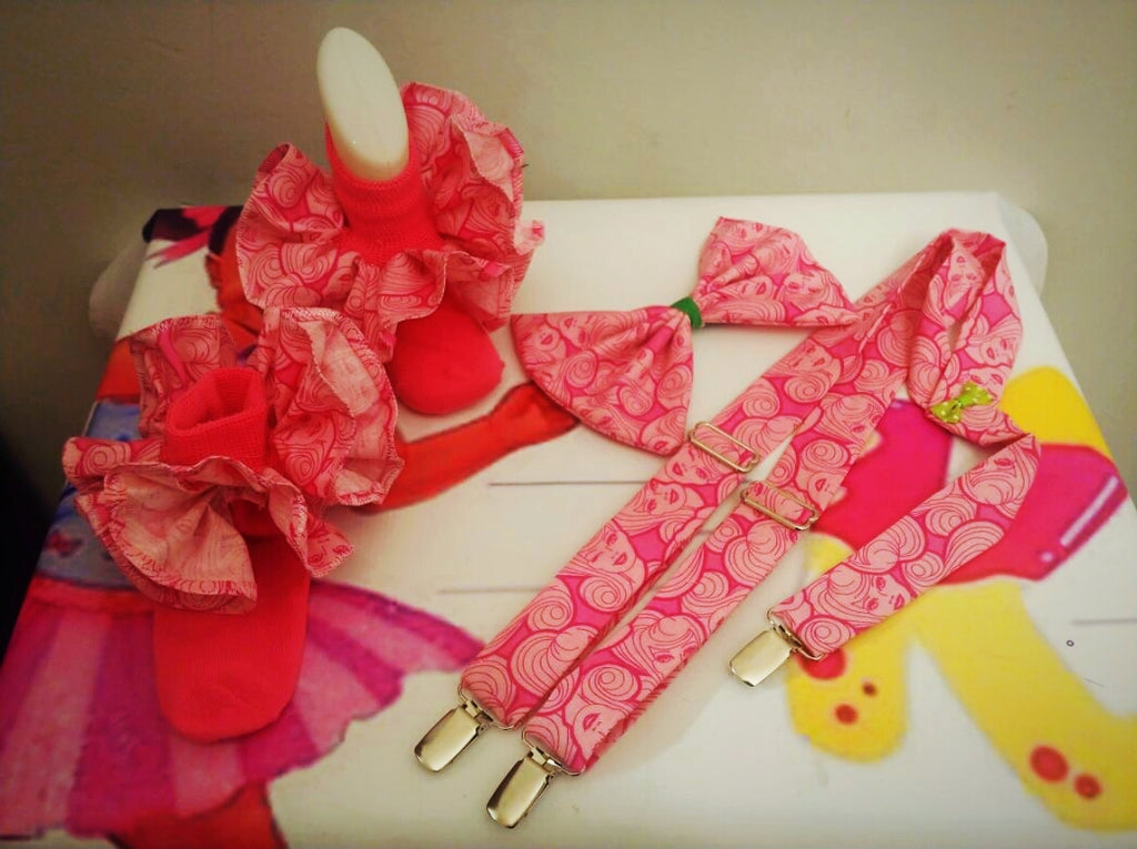 Prefect Suspenders and Bowtie