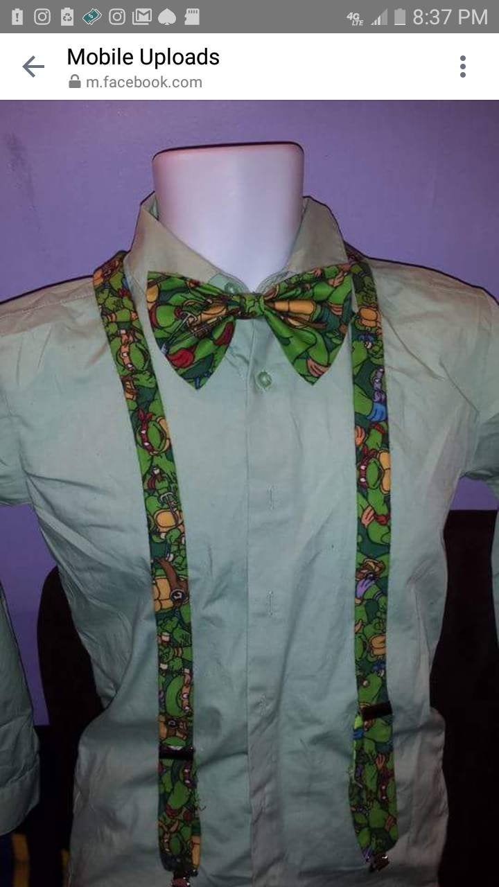 Prefect Suspenders and Bowtie