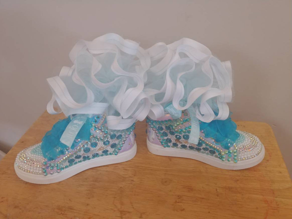 shoe design. All extra extra bling birthday. Christmas gift