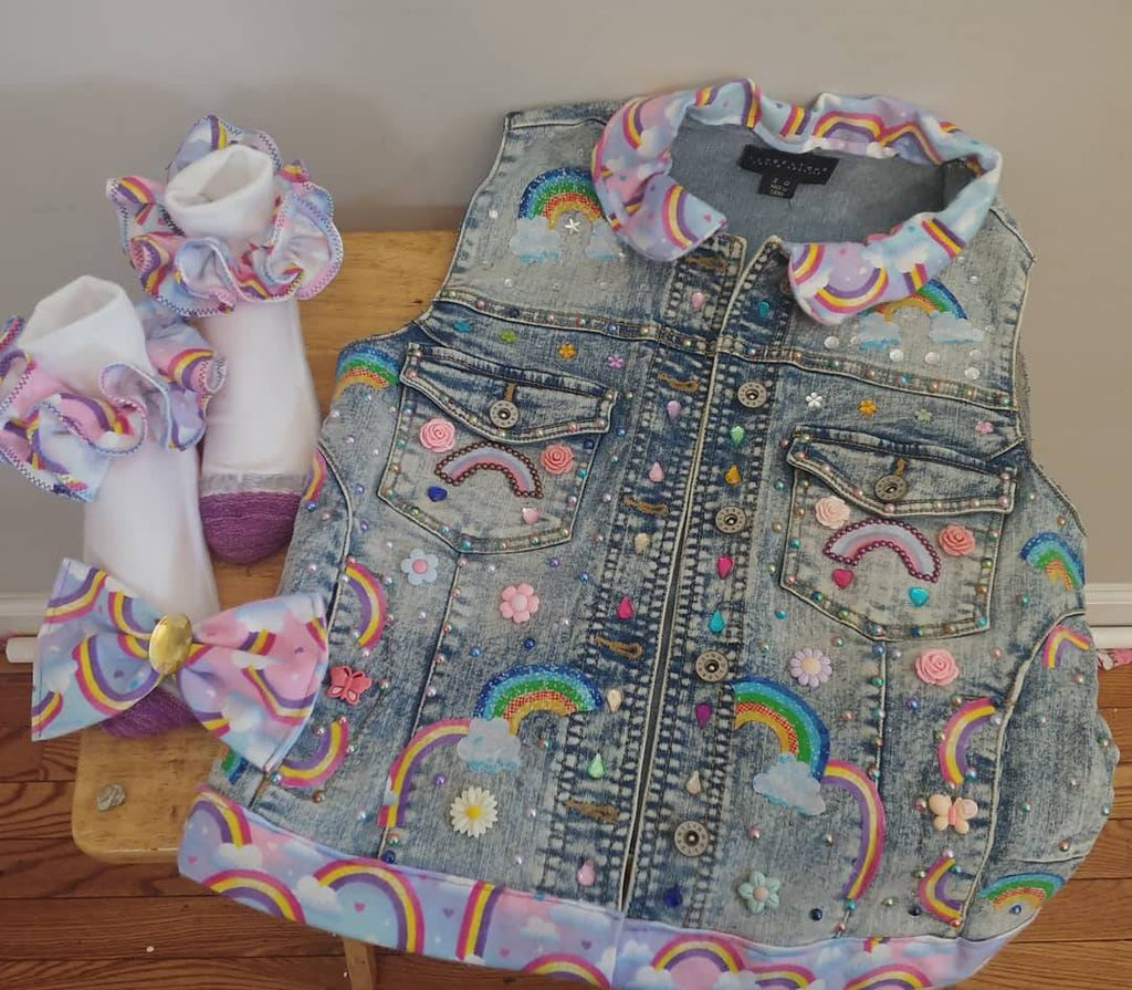 Unicorn tutu outfit event, birthday baby