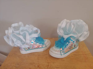 shoe design. All extra extra bling birthday. Christmas gift