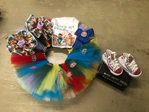 Melon, shark tutu outfit event, pj,doo