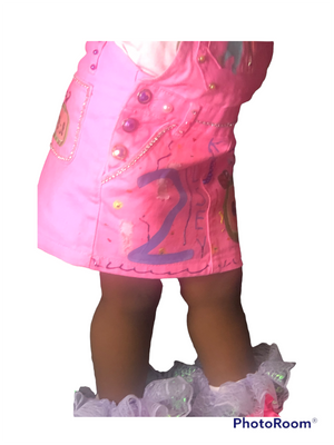 Paint splatter jumper boy/girl (shorts. Skirt. Pants)