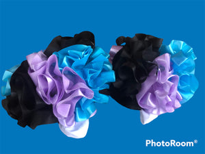 Ribbon  trim tulle.  nesha's socks. All children sizes. Birthday.Church. School