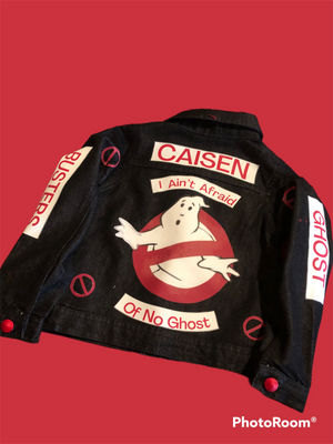 Jean vest or jacket with no bling