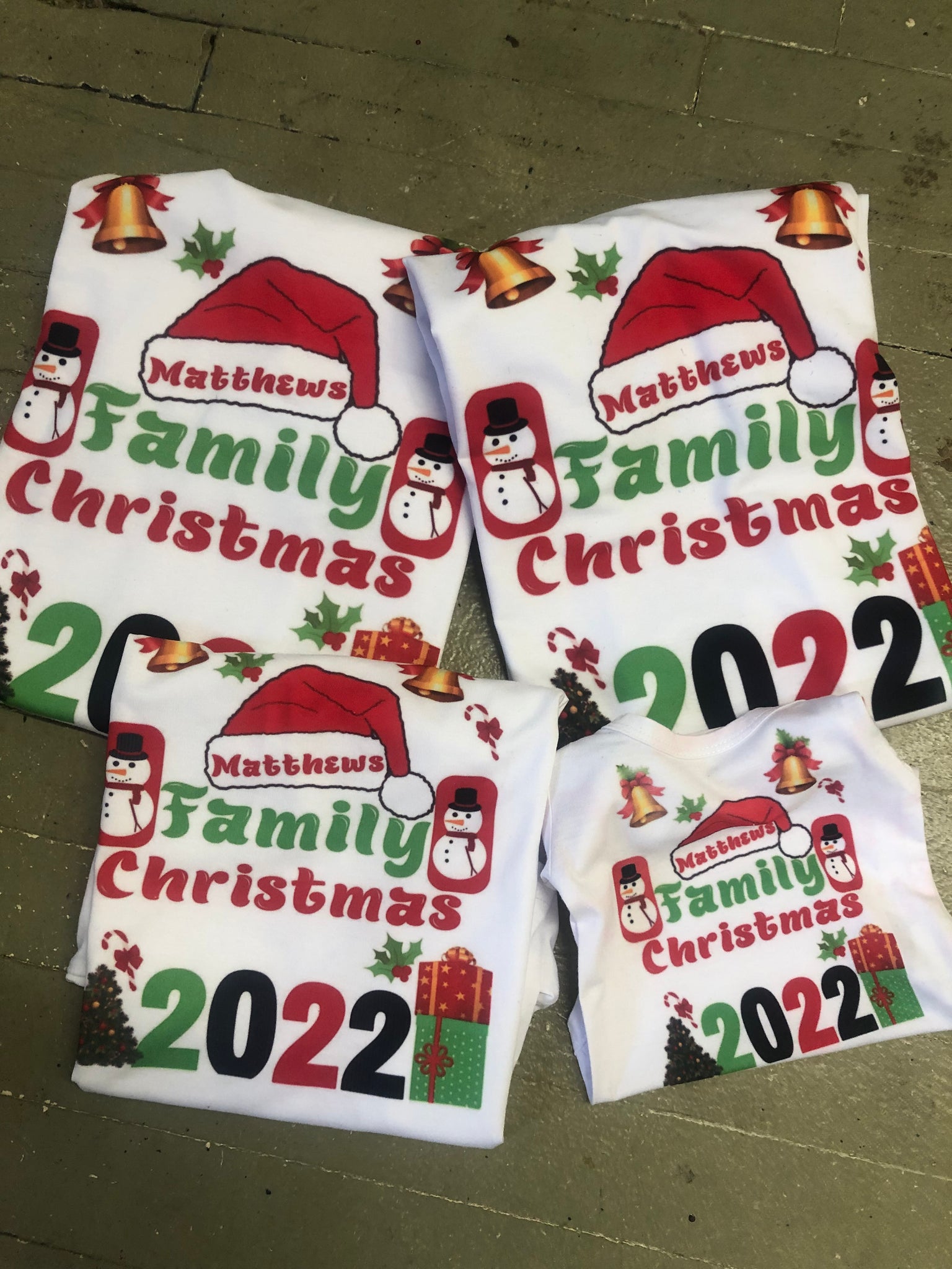 Holiday  Custom shirts (sublimation )