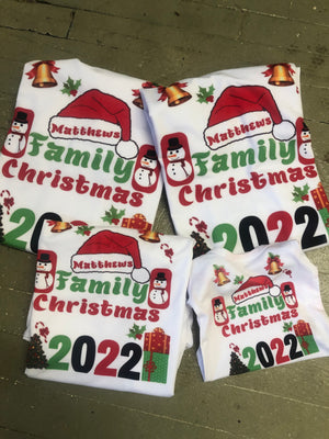 Holiday  Custom shirts (sublimation )